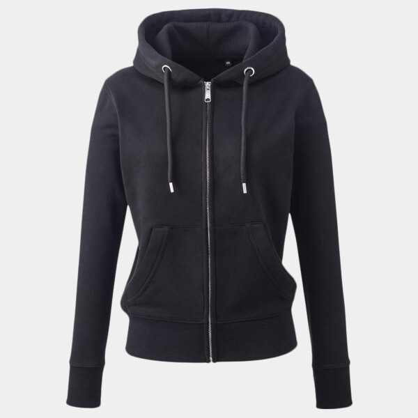 Anthem Ladies Organic Full Zip Hoodie Thumbnail