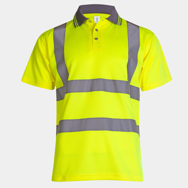 Hi Vis Short Sleeve Polo Shirt Thumbnail