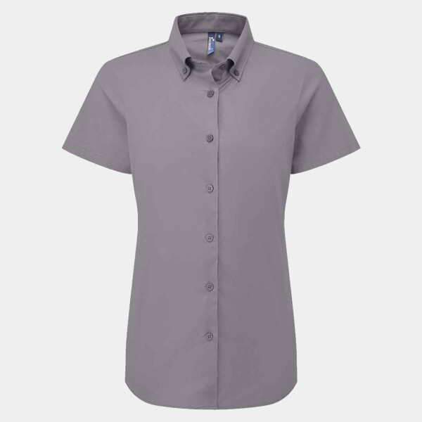Premier Ladies Supreme Short Sleeve Oxford Shirt Thumbnail