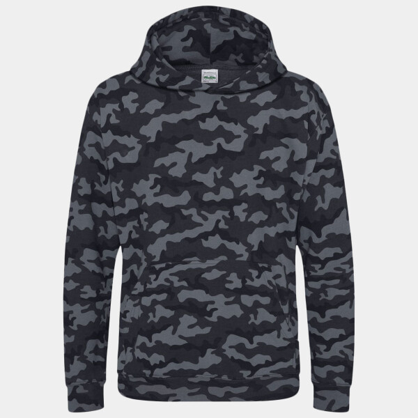 AWDis Kids Camo Hoodie Thumbnail