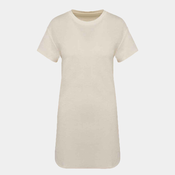 Native Spirit Ladies Terry Towel Dropped Shoulder T-Shirt Dress Thumbnail