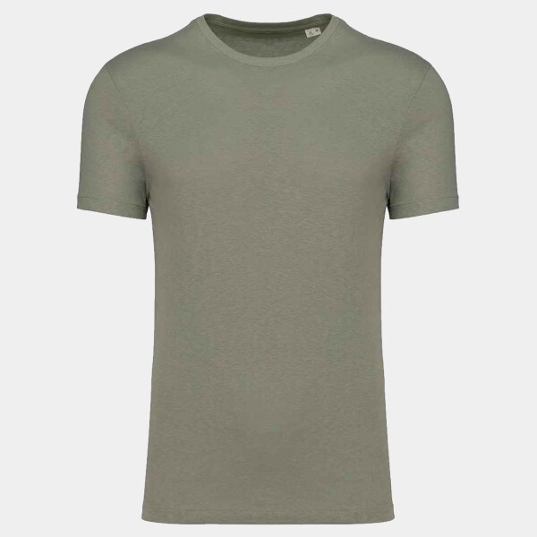 Spasso Unisex Organic Cotton Linen Blend T-Shirt Thumbnail