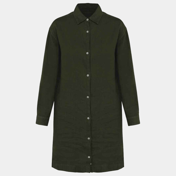 Spasso Ladies Linen Dress Shirt Thumbnail