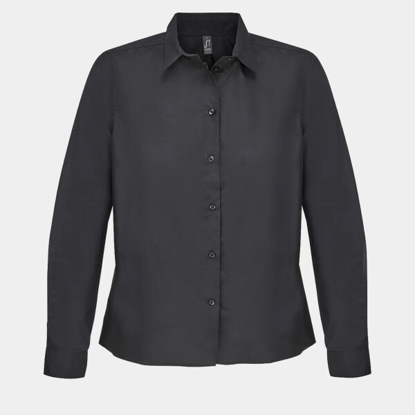 SOL'S Ladies Bailey Long Sleeve Poplin Shirt Thumbnail