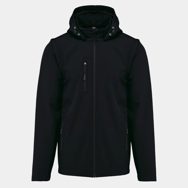 Kariban Unisex Three Layer Hooded Soft Shell Jacket Thumbnail