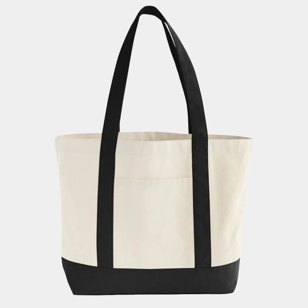 Westford Mill EarthAware® Organic Varsity Shopper Thumbnail
