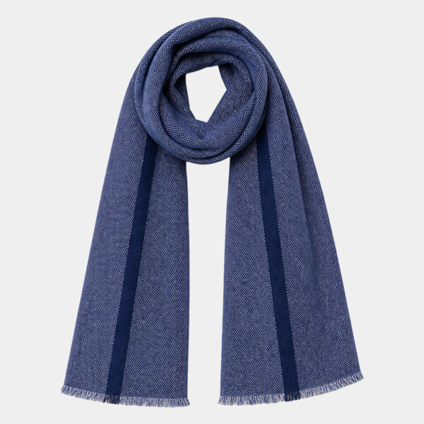 Spasso Blue Dotted Scarf Thumbnail