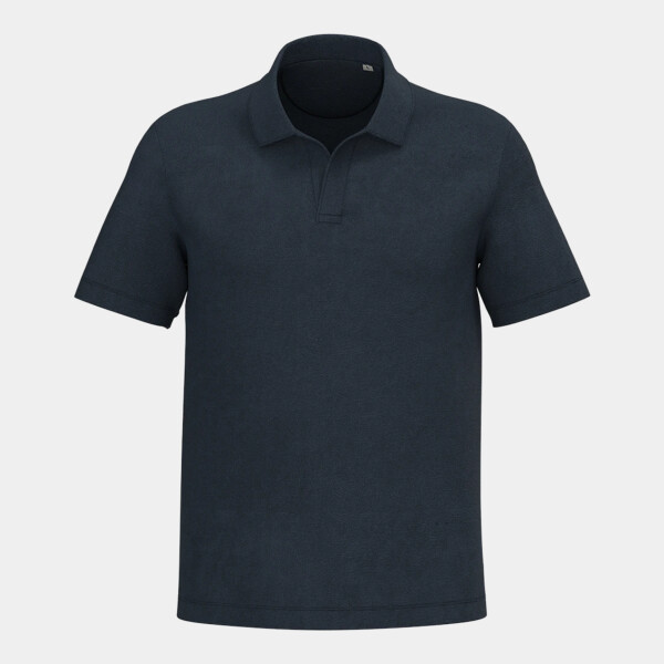 Spasso Terry Towel Polo Shirt Thumbnail