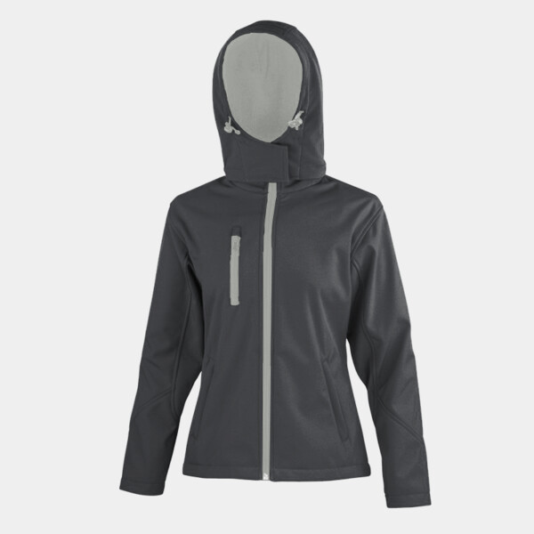 Result Core Ladies Hooded Soft Shell Jacket Thumbnail
