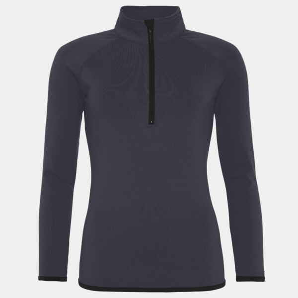 AWDis Ladies Cool Half Zip Sweat Top Thumbnail
