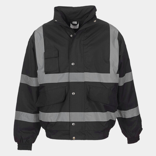 Yoko Hi-Vis Classic Bomber Jacket Thumbnail