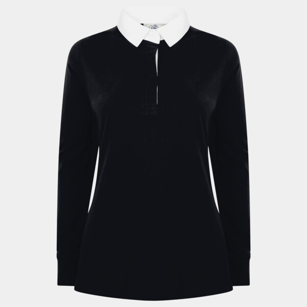 Front Row Ladies Classic Rugby Shirt Thumbnail