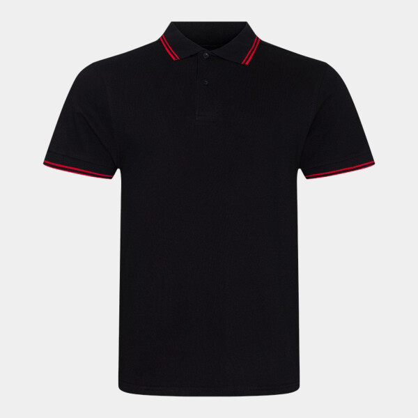 AWDis Stretch Tipped Piqué Polo Shirt Thumbnail