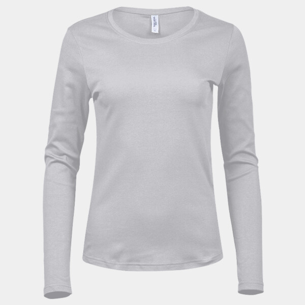 Tee Jays Ladies Long Sleeve Interlock T-Shirt Thumbnail