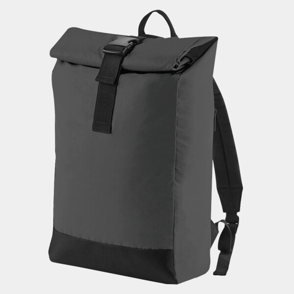 BagBase Reflective Roll-Top Backpack Thumbnail