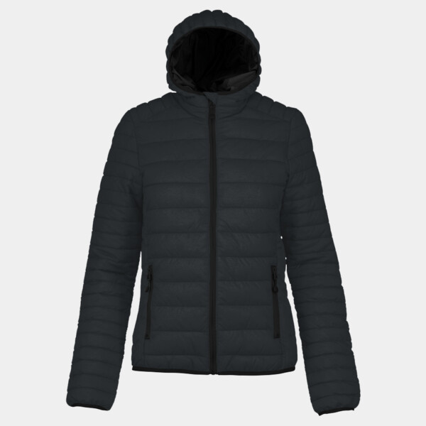 Kariban Ladies Lightweight Hooded Padded Jacket Thumbnail