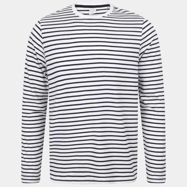 SF Clothing Unisex Long Sleeve Striped T-Shirt Thumbnail