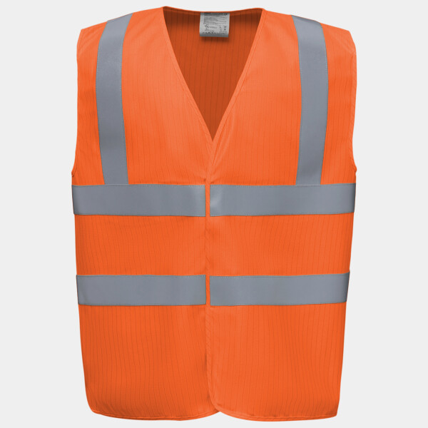 Yoko Hi-Vis Anti-Static Flame Retardant Waistcoat Thumbnail