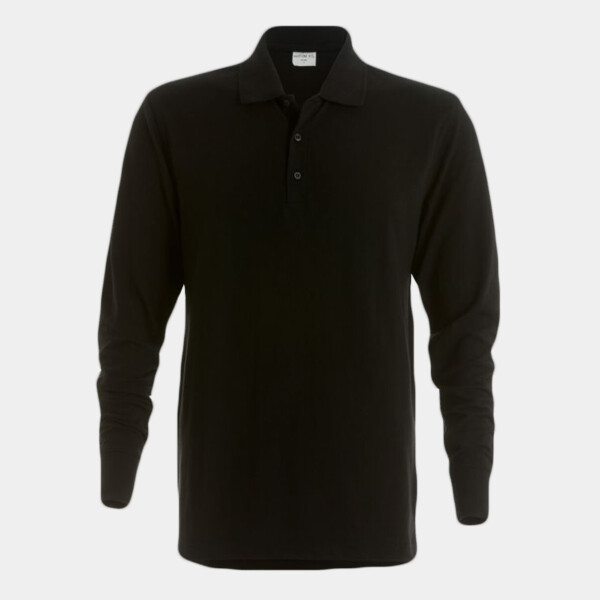 Kustom Kit Long Sleeve Poly/Cotton Piqué Polo Shirt Thumbnail
