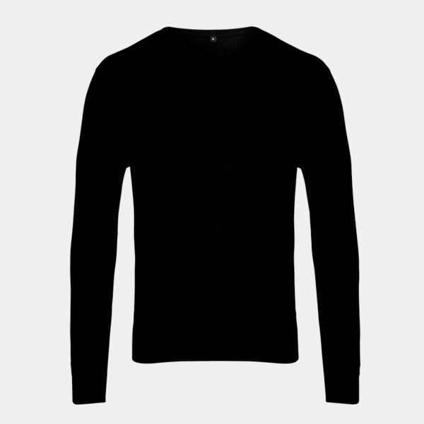 Premier Knitted Cotton Acrylic V Neck Sweater Thumbnail