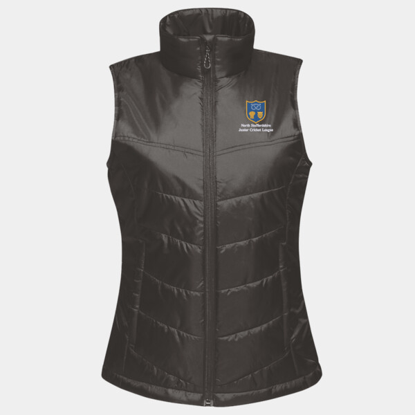 North Staffordshire Junior Cricket League - Regatta Ladies Stage II Insulated Bodywarmer - RG218 Thumbnail