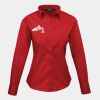 Premier Ladies Long Sleeve Poplin Blouse Thumbnail