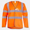 Long Sleeve Hi Vis Safety Waistcoat Thumbnail