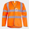 Long Sleeve Hi Vis Safety Waistcoat Thumbnail