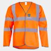 Long Sleeve Hi Vis Safety Waistcoat Thumbnail